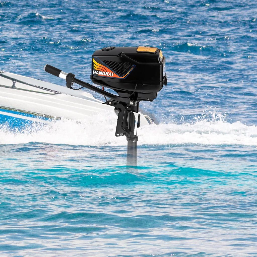 5HP Electric Trolling Motor with Pure Copper Brushless,Outboard Motor - 48V/1200W Boat Motor for Kayak, Small Ships, Paddle Boats, Fiberglass Boats, and Wooden Boats