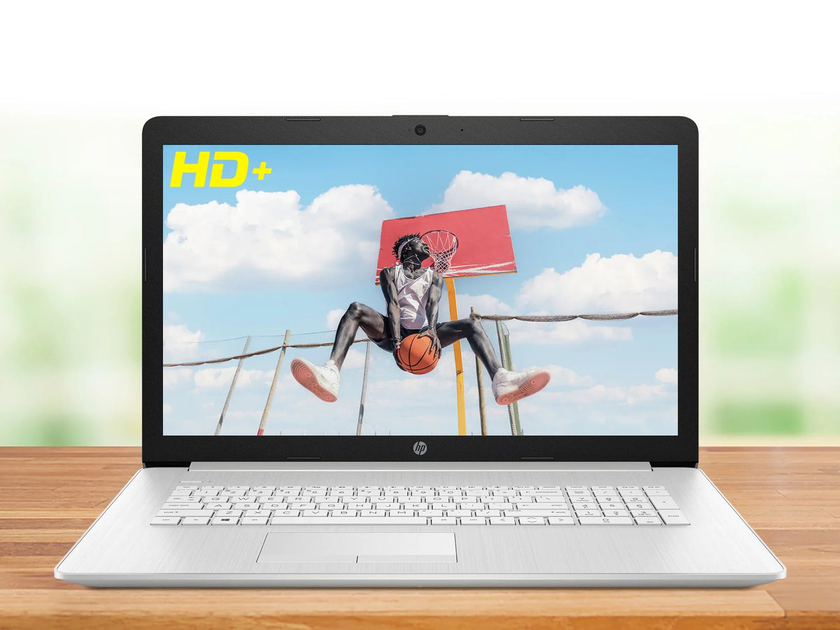 HP 17 Laptop, 17.3" HD+ Display, Intel Core i3-1115G4 Upto 4.1GHz, 32GB RAM, 256GB NVMe SSD, HDMI, Card Reader, Wi-Fi, Bluetooth, Windows 11 Home S