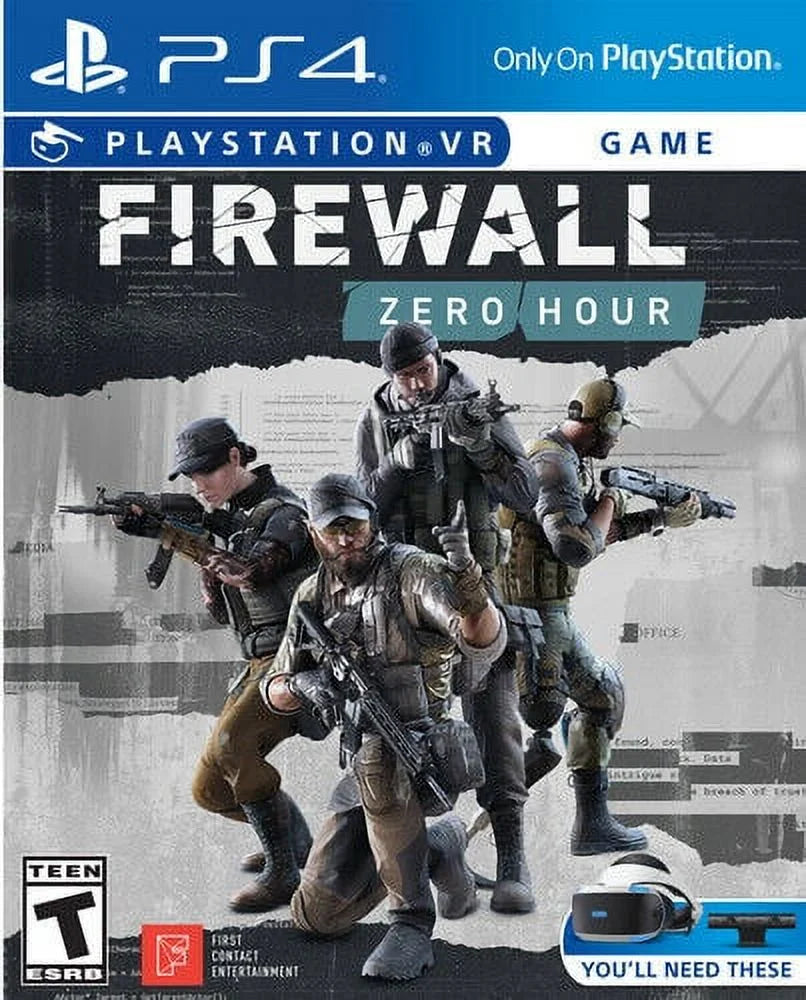 Firewall: Zero Hour VR for PlayStation 4 [New Video Game] Pack of 5