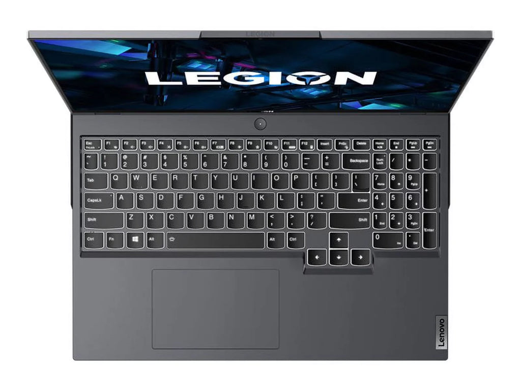 Lenovo Legion 5 Pro 16ITH6H 82JD - Intel Core i7 11800H / 2.3 GHz - Win 10 Pro 64-bit - GF RTX 3070  - 32 GB RAM - 1 TB SSD NVMe x 2 - 16" IPS 2560 x 1600 (WQXGA) @ 165 Hz - Wi-Fi 6 - black (bottom), storm gray (top) - kbd: US - with 1 Year Legion Ul